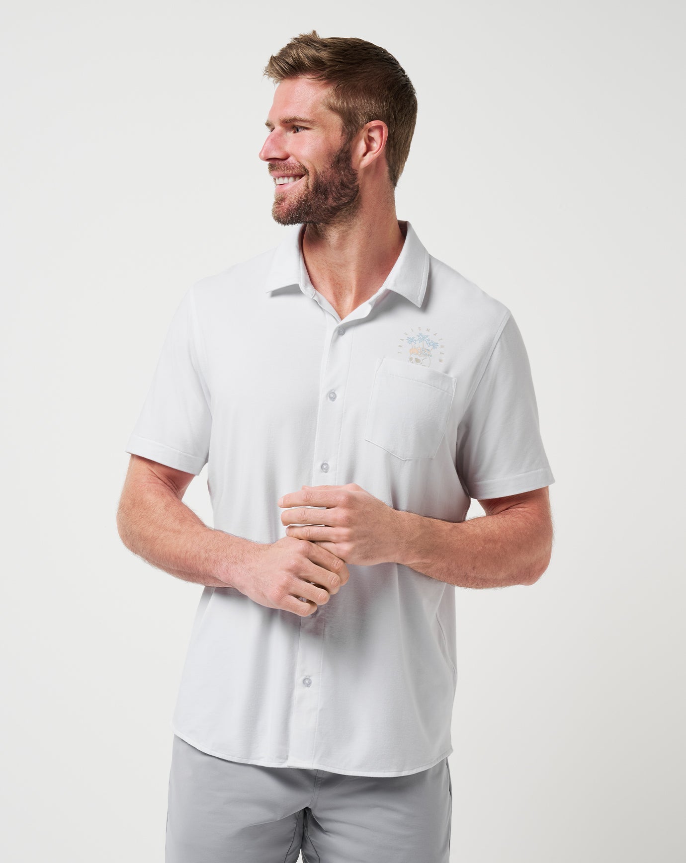 Poolside Pitcher Button-Up