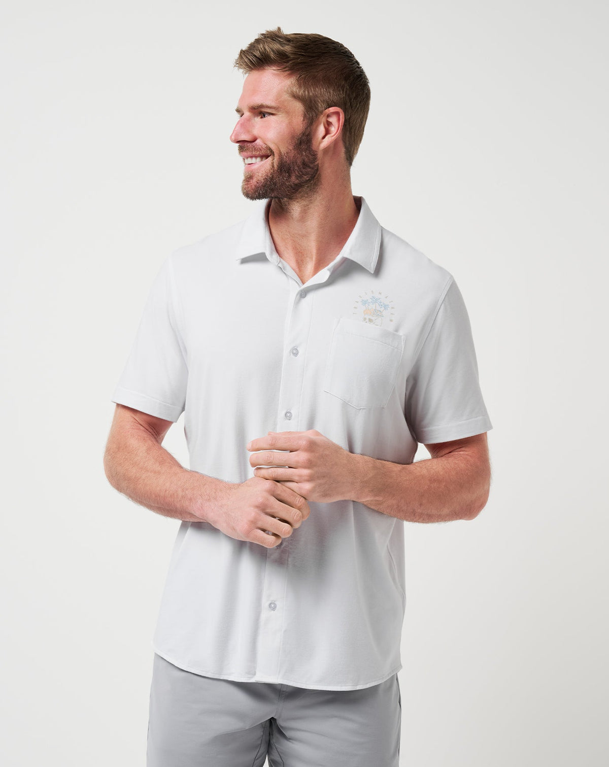 Poolside Pitcher Button-Up