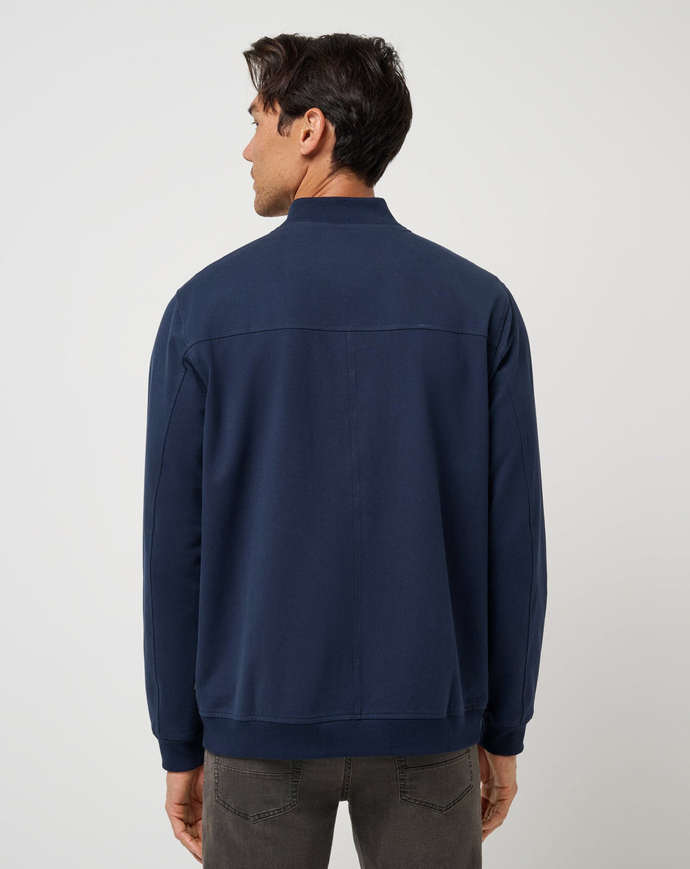 Stretchknit Bomber Jacket