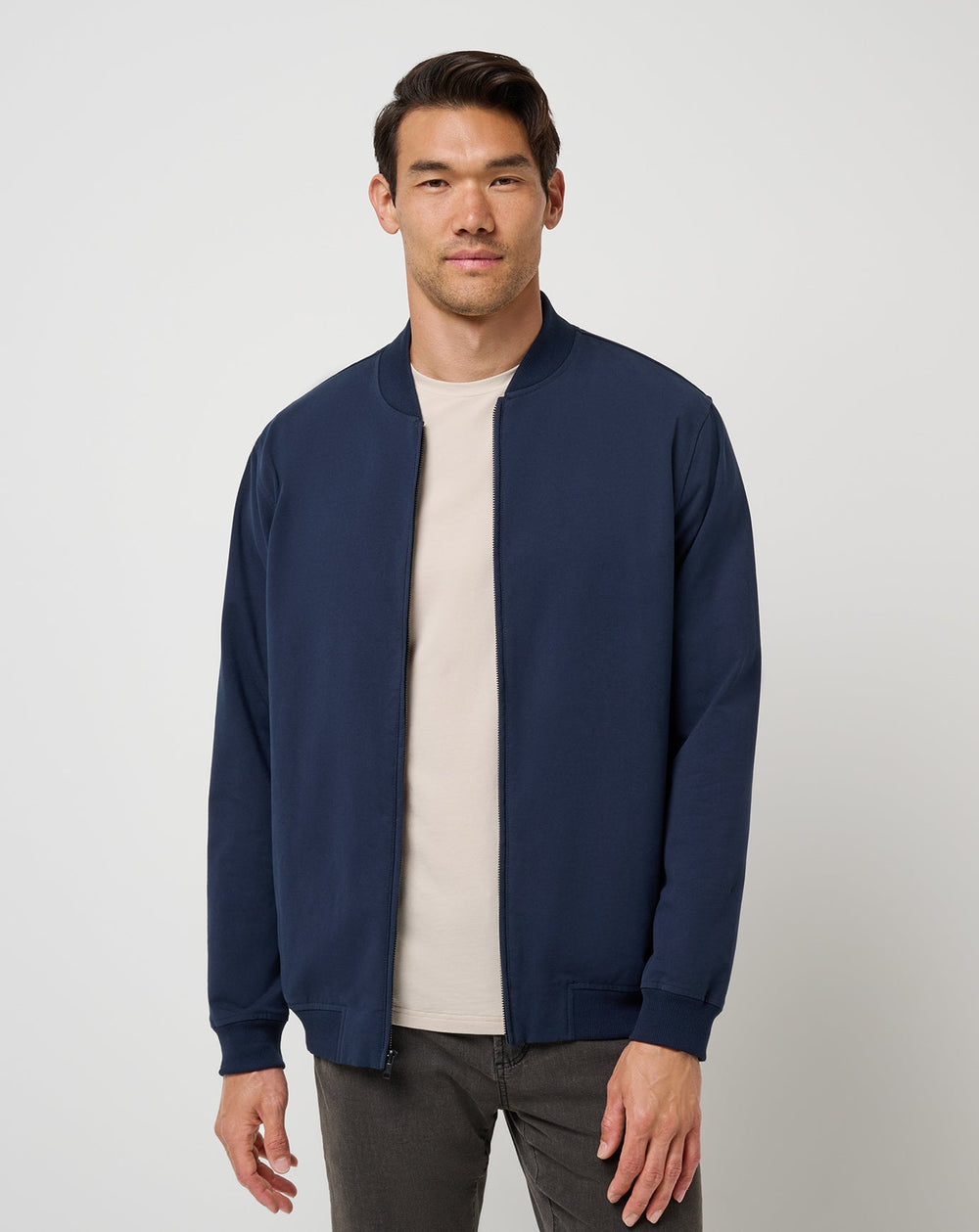Stretchknit Bomber Jacket