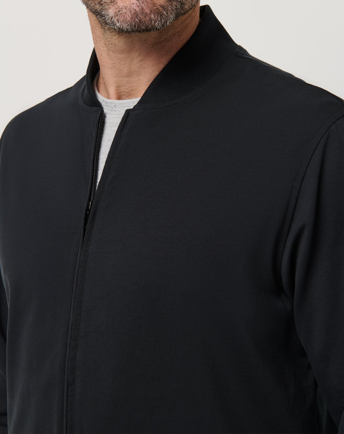 Stretchknit Bomber Jacket