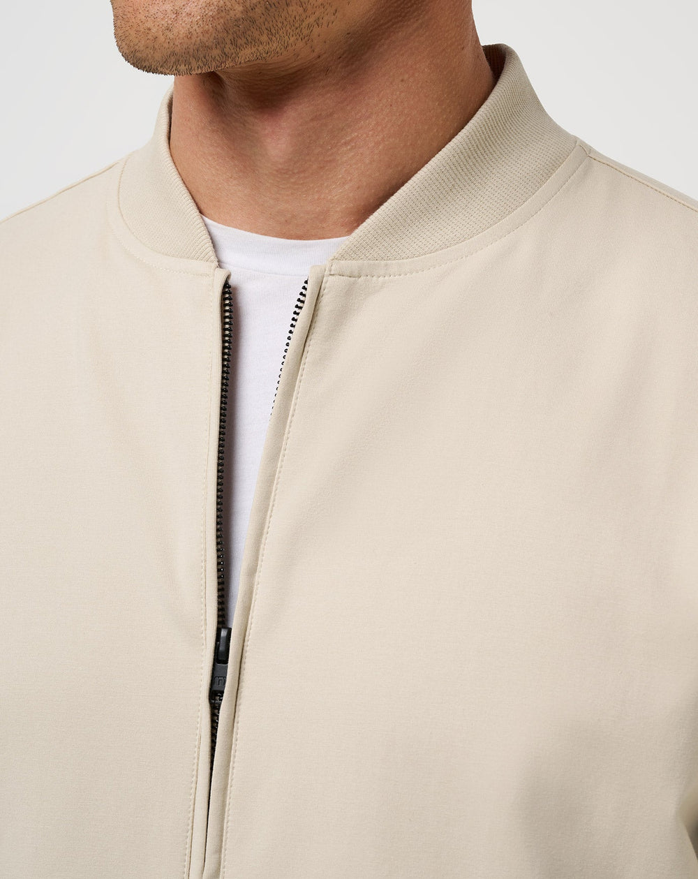Stretchknit Bomber Jacket