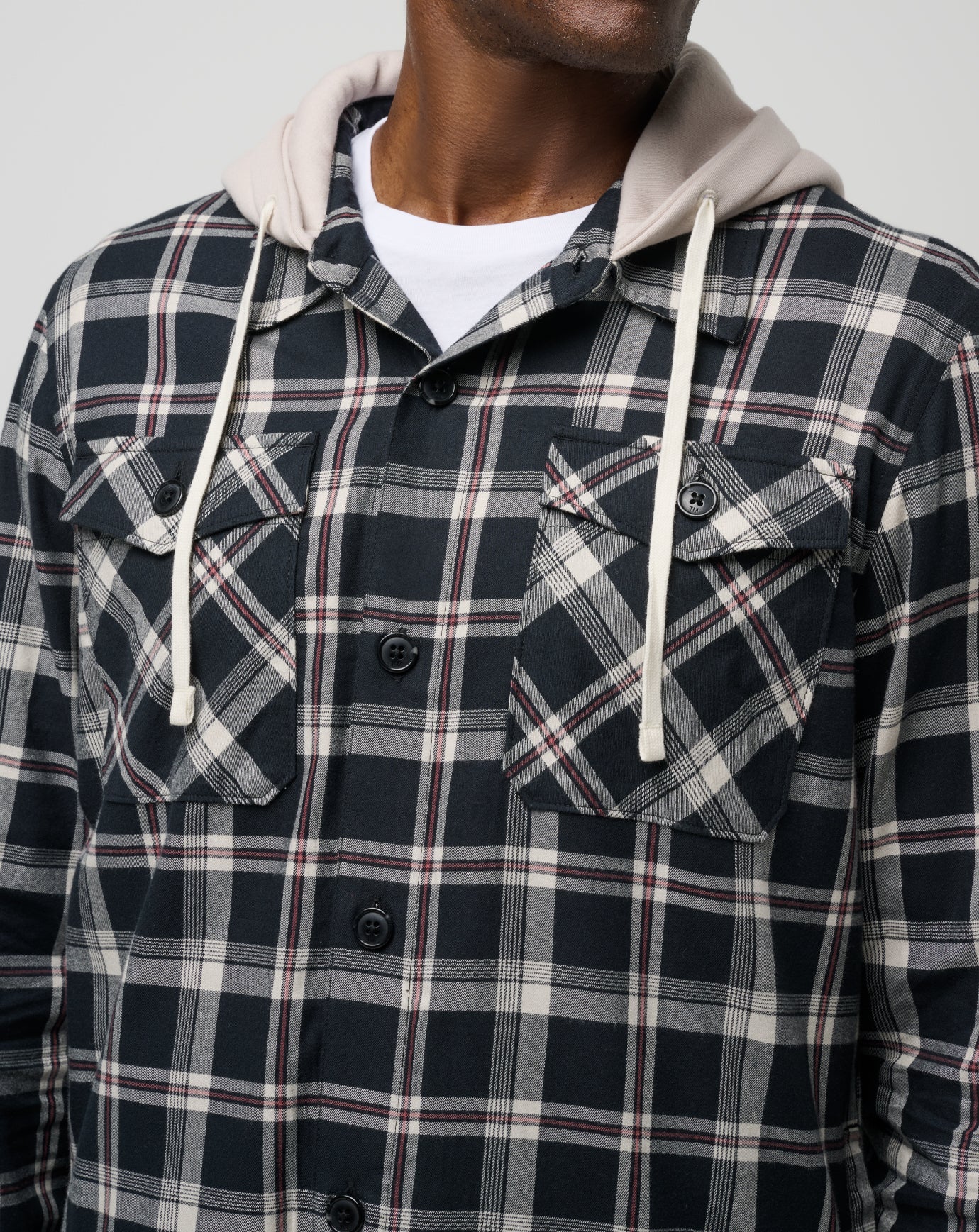 Baubles Button-Up Hoodie