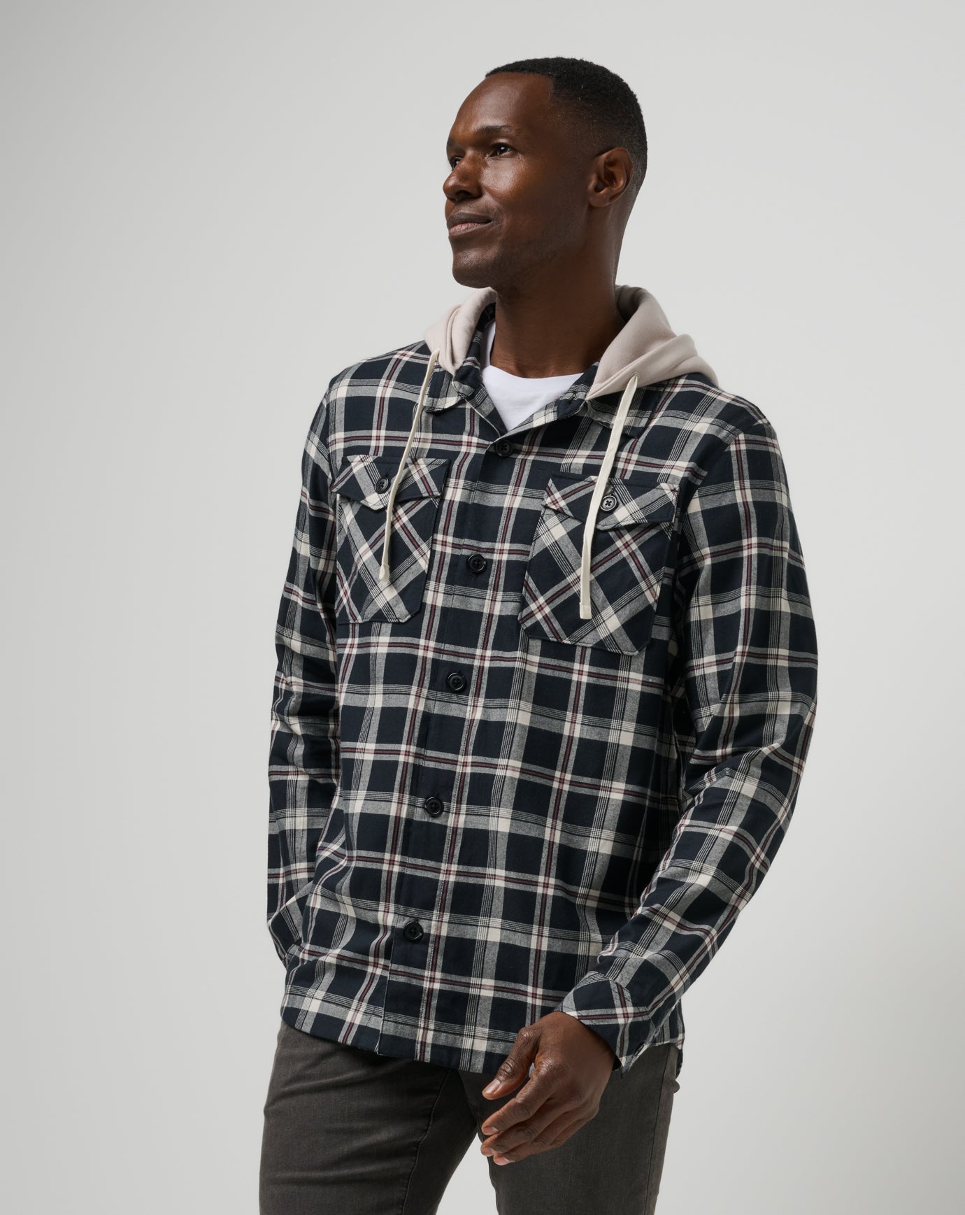 Baubles Button-Up Hoodie