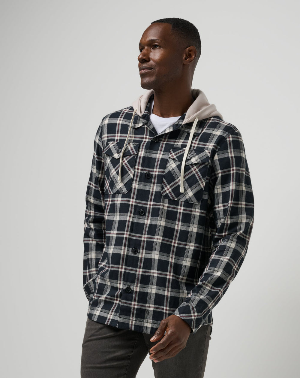 Baubles Button-Up Hoodie