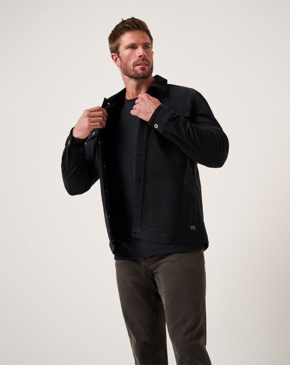 Cloud Denim Cord Jacket