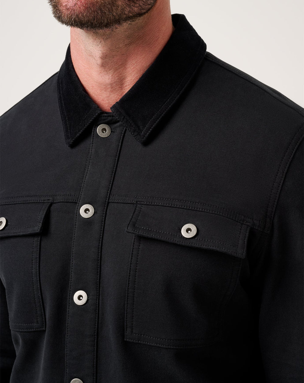 Cloud Denim Cord Jacket