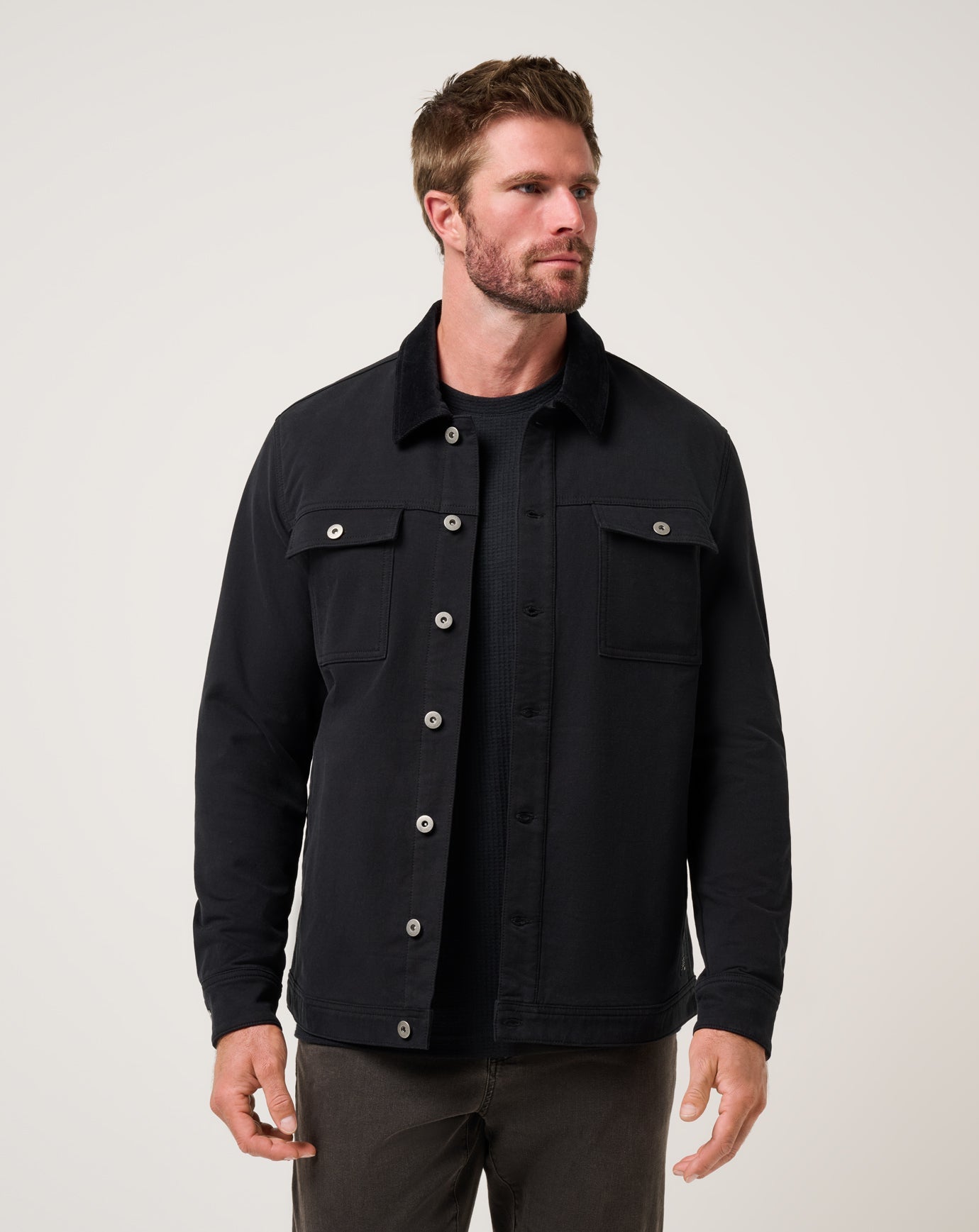 Cloud Denim Cord Jacket