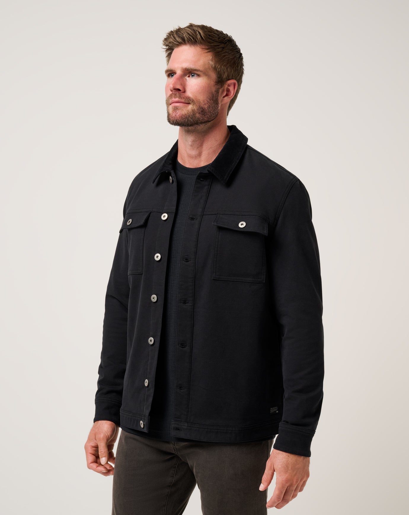 Cloud Denim Cord Jacket