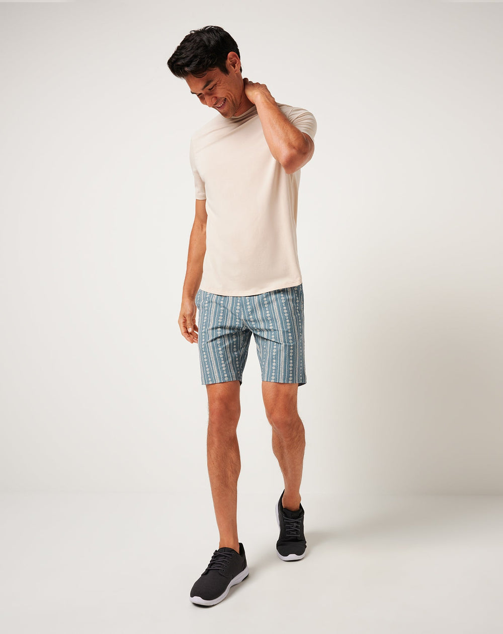 Tech Chino Print Short 8In