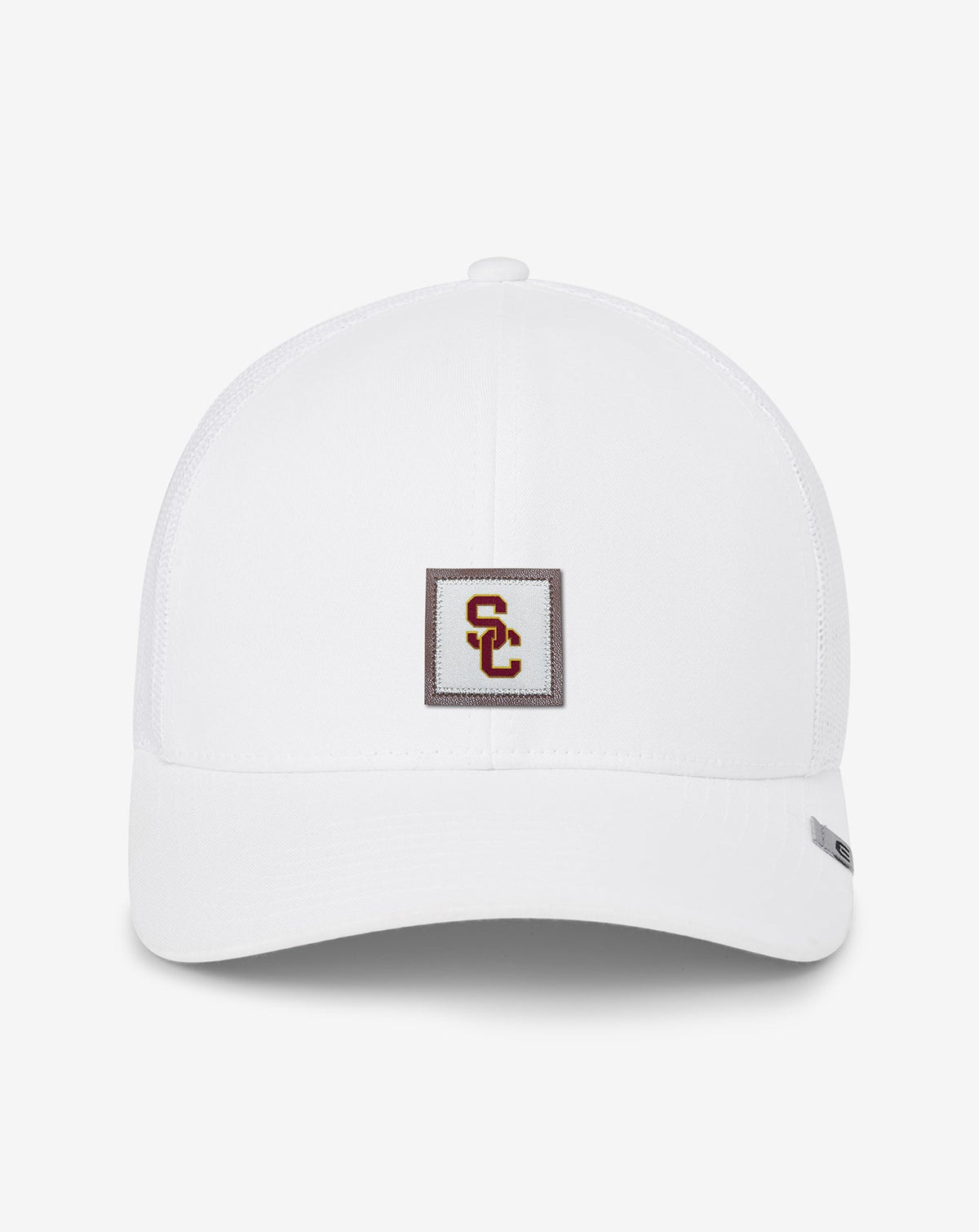 USC Leather Patch Snapback Hat