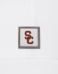 USC Leather Patch Snapback Hat