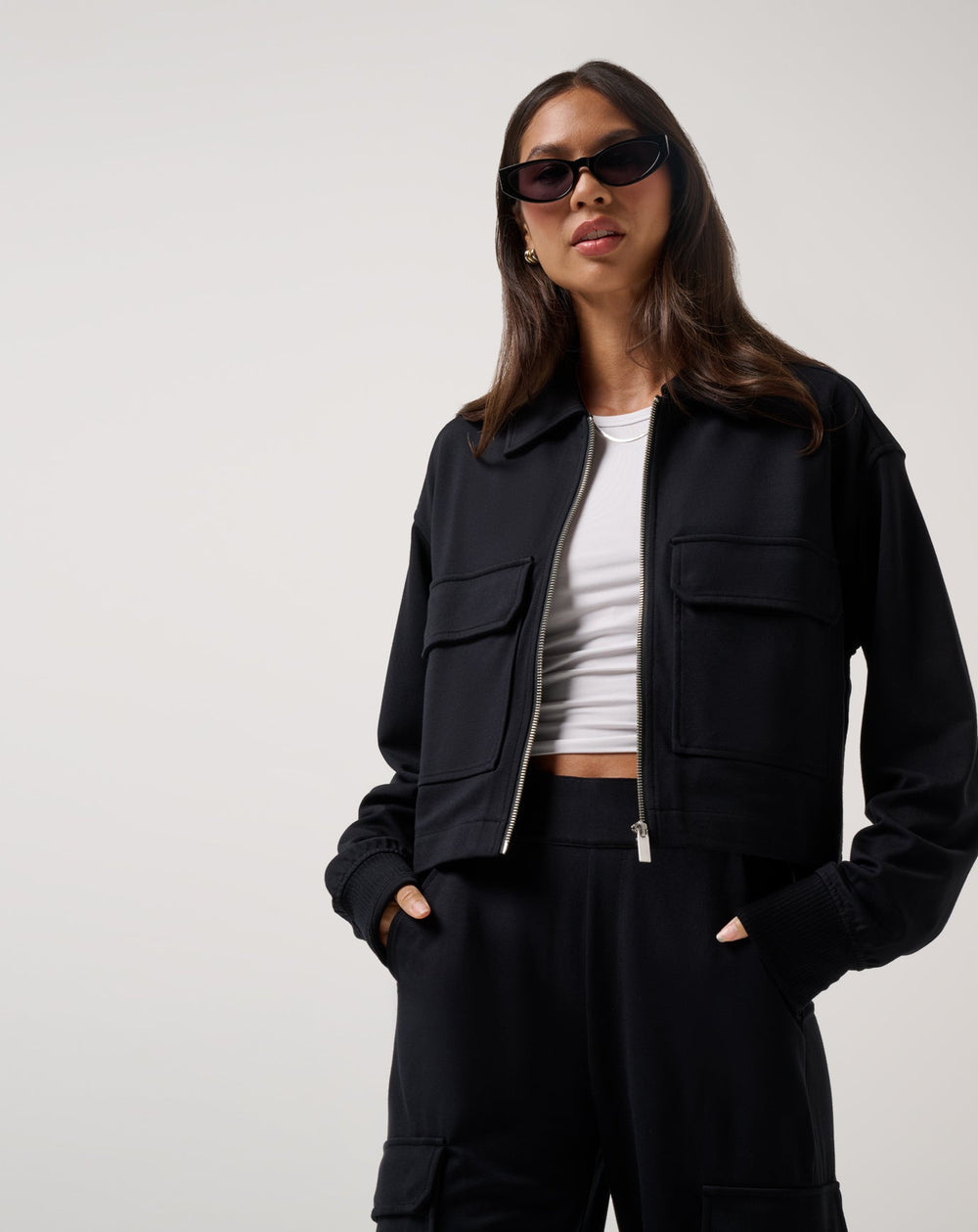 Friday Doubleknit Utility Jacket