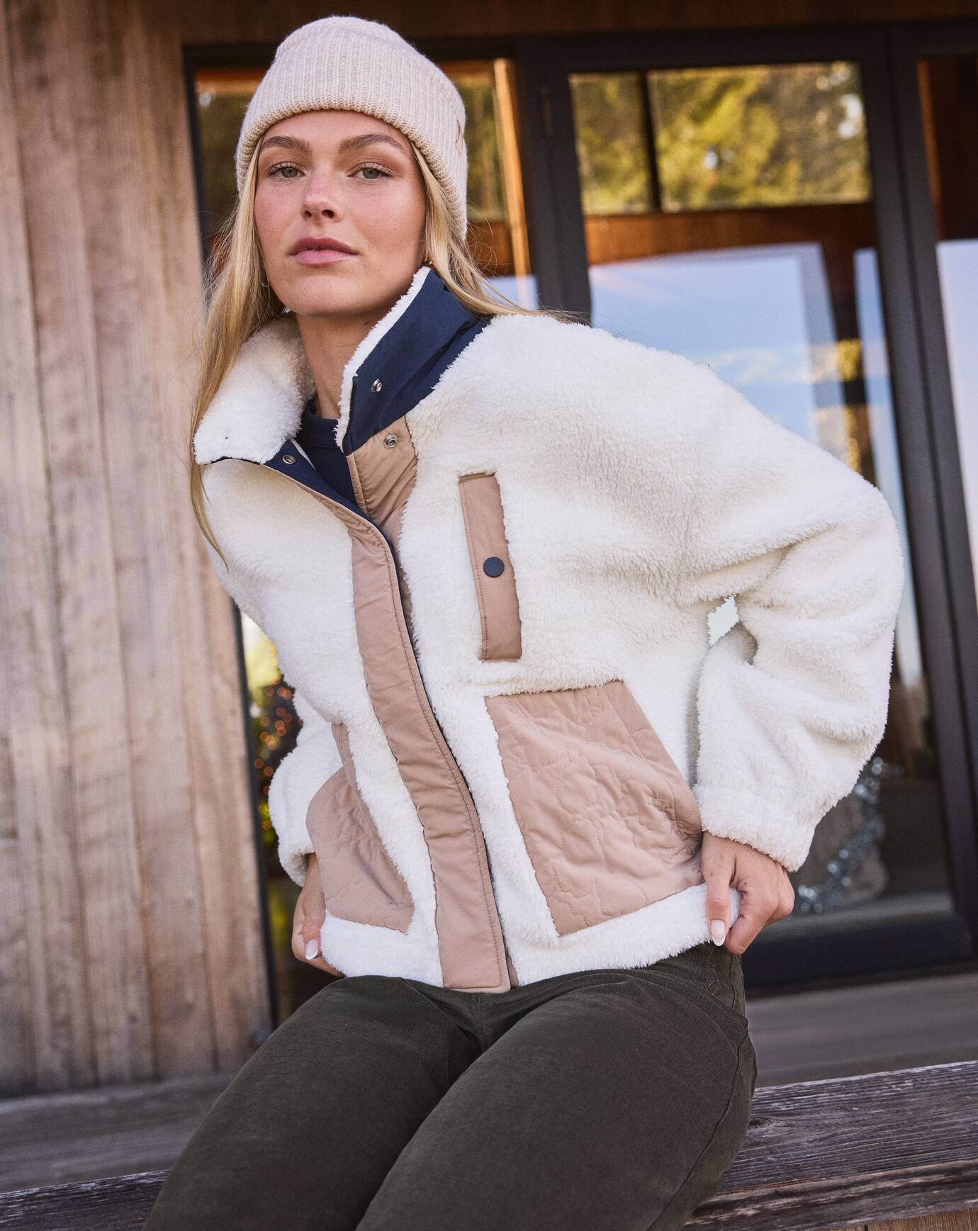 Artful Sherpa Jacket