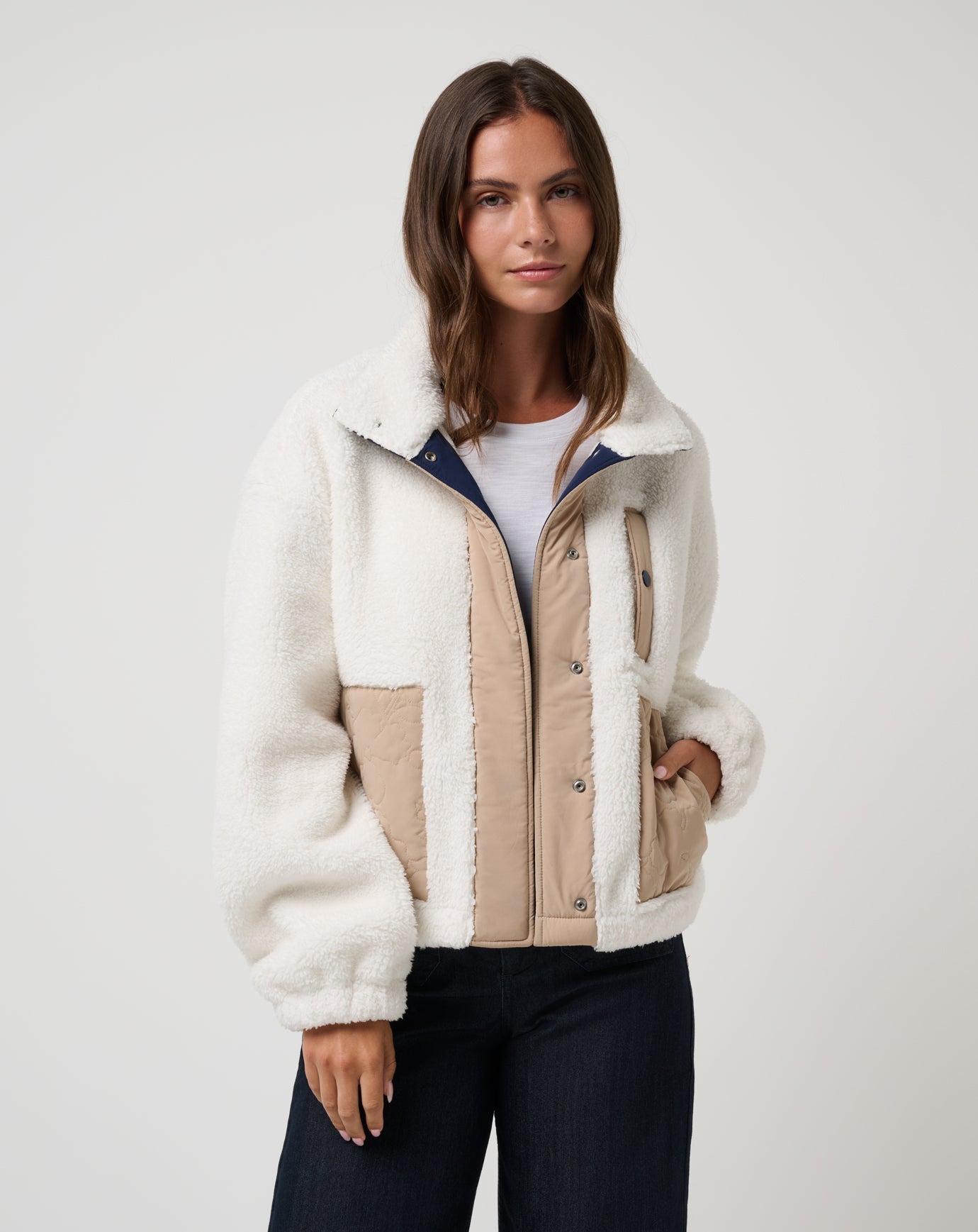 Artful Sherpa Jacket