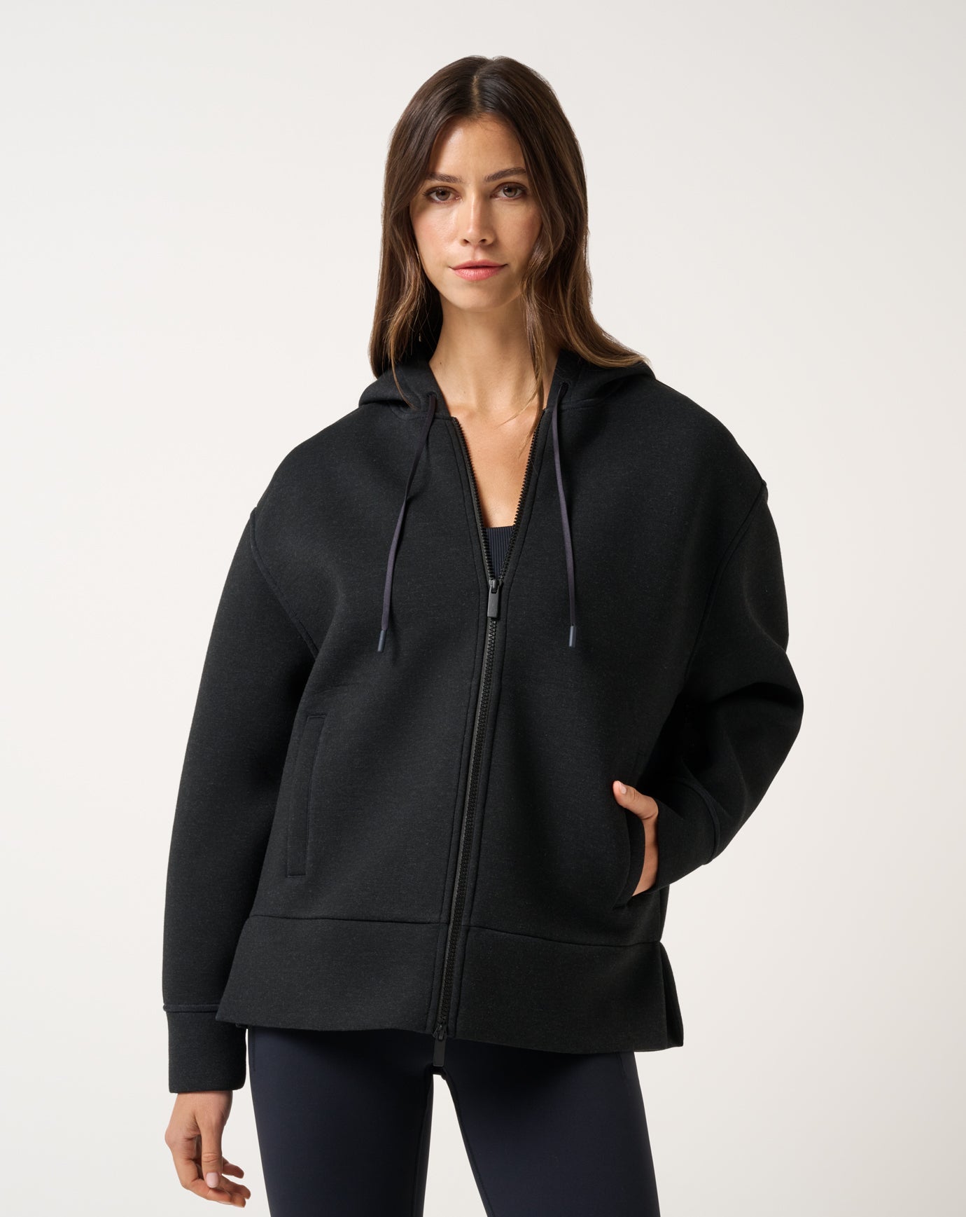 Cloudscape Zip Hood