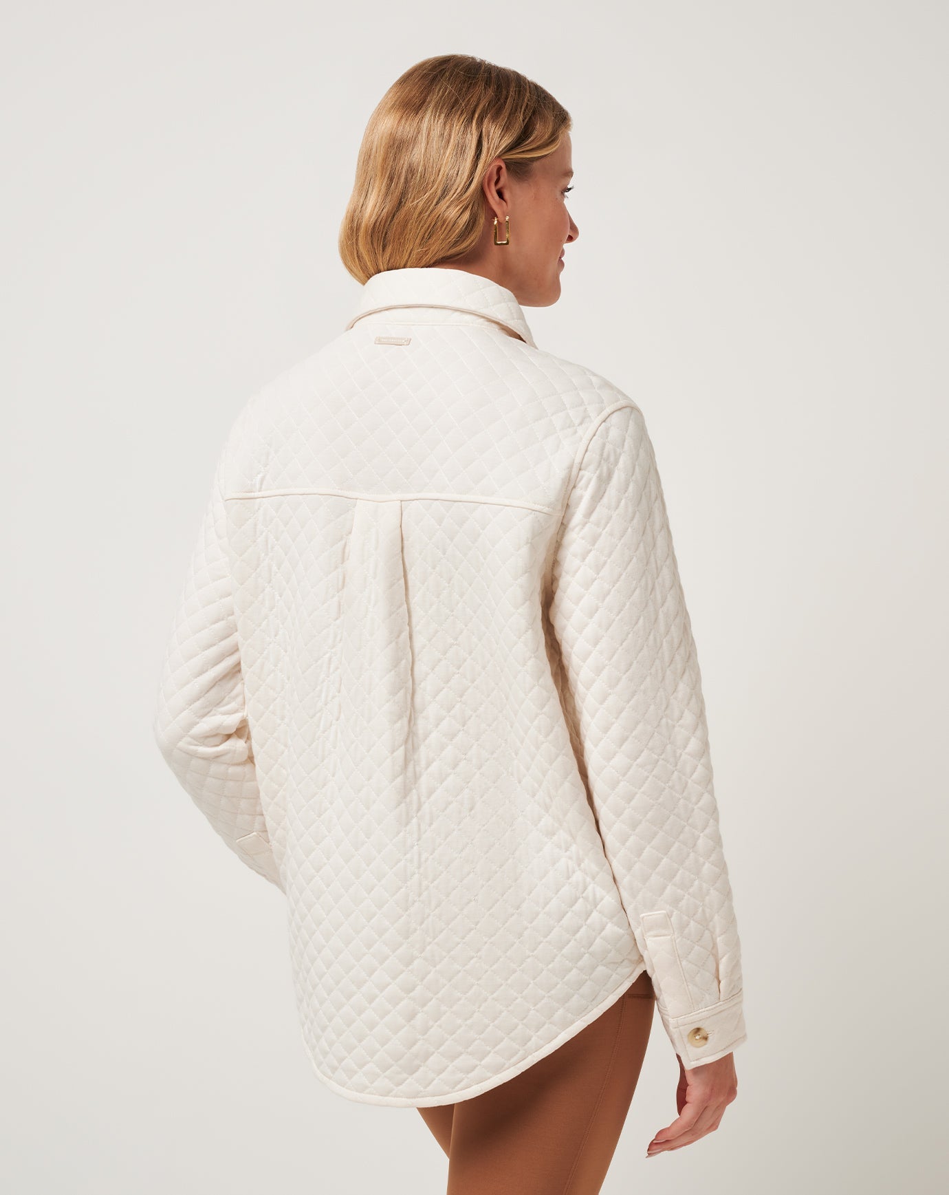 Diamond Quilted Shacket