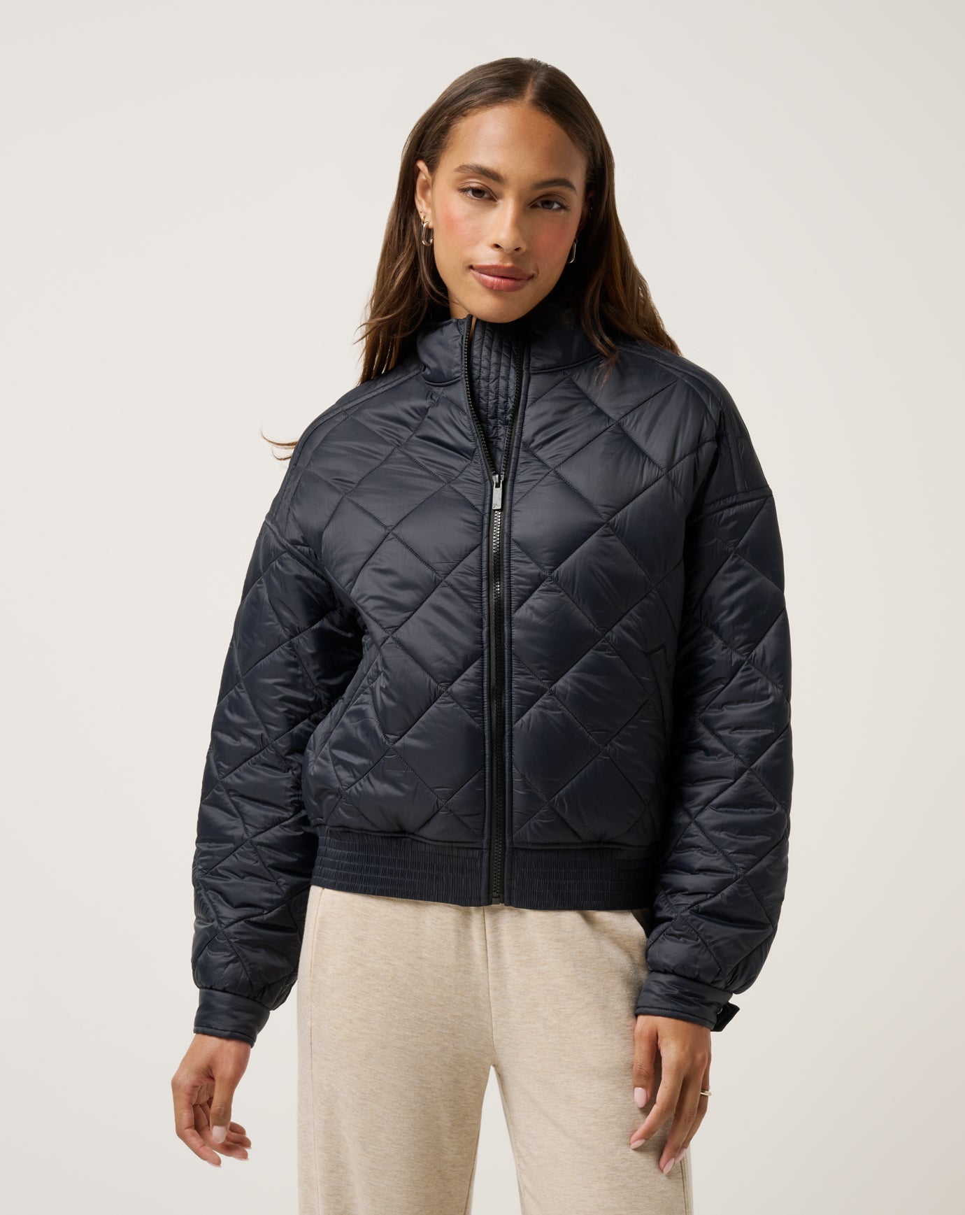 Lights At Night Quilted Jacket