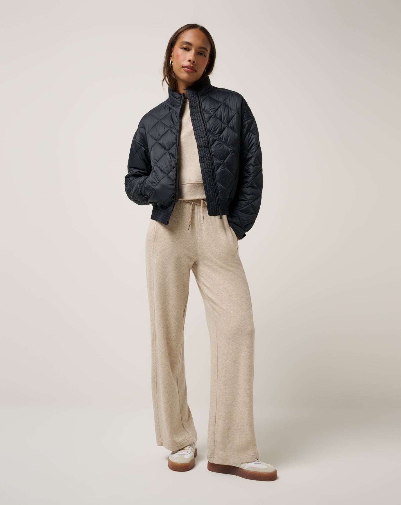 Lights At Night Quilted Jacket