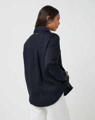 Diamond Quilted Shacket