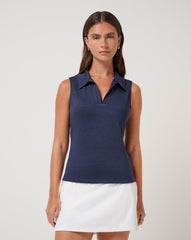 Skyloft Light Sleeveless Polo