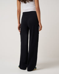 Friday Doubleknit Utility Wide Leg Pant