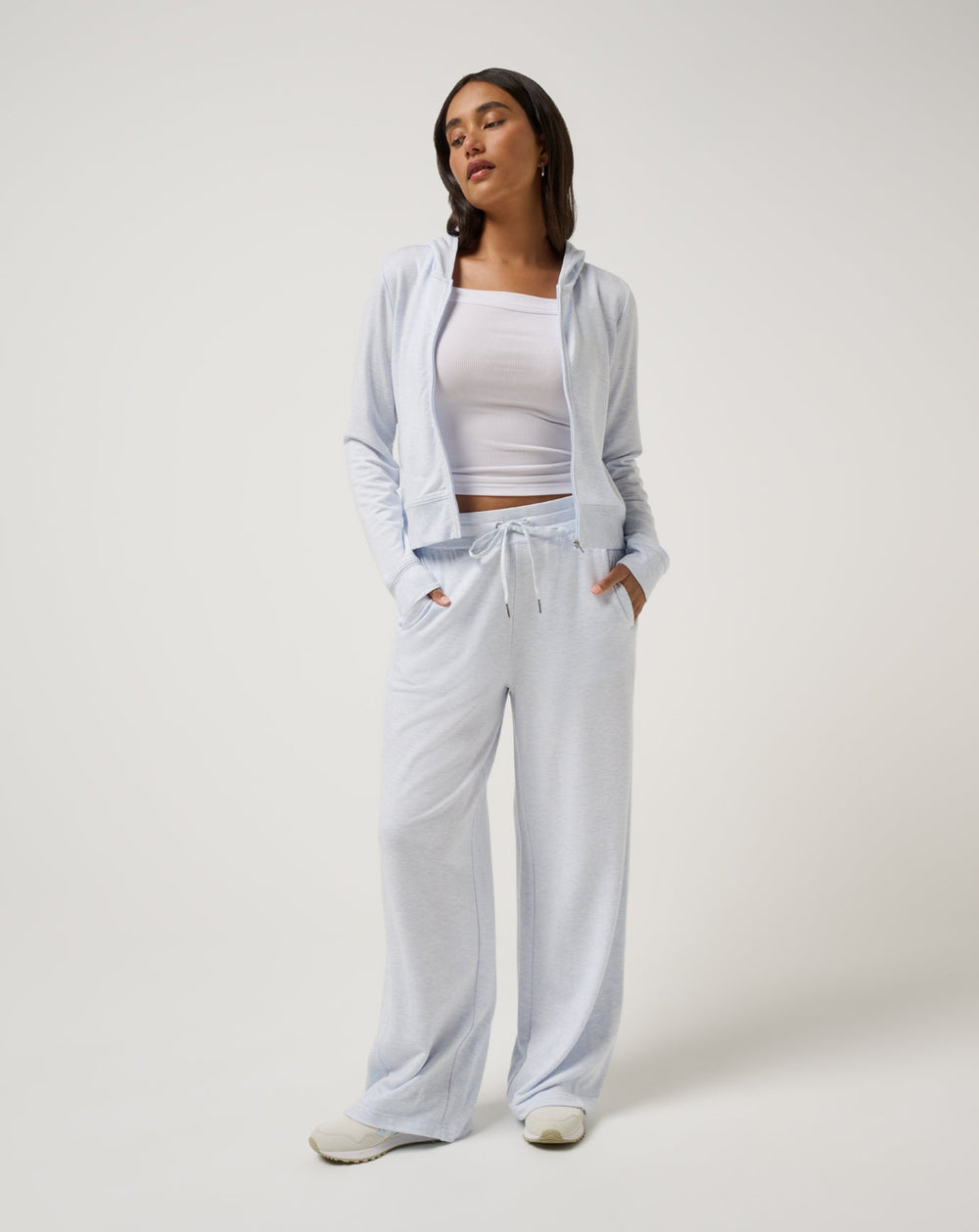 Cloud Terry Wide Leg Pant