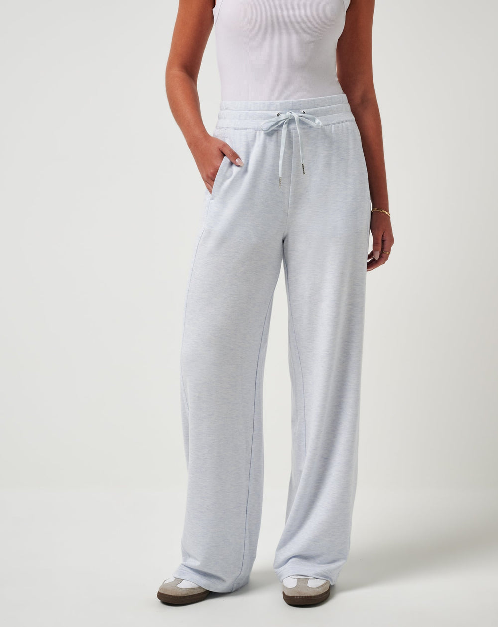 Cloud Terry Wide Leg Pant