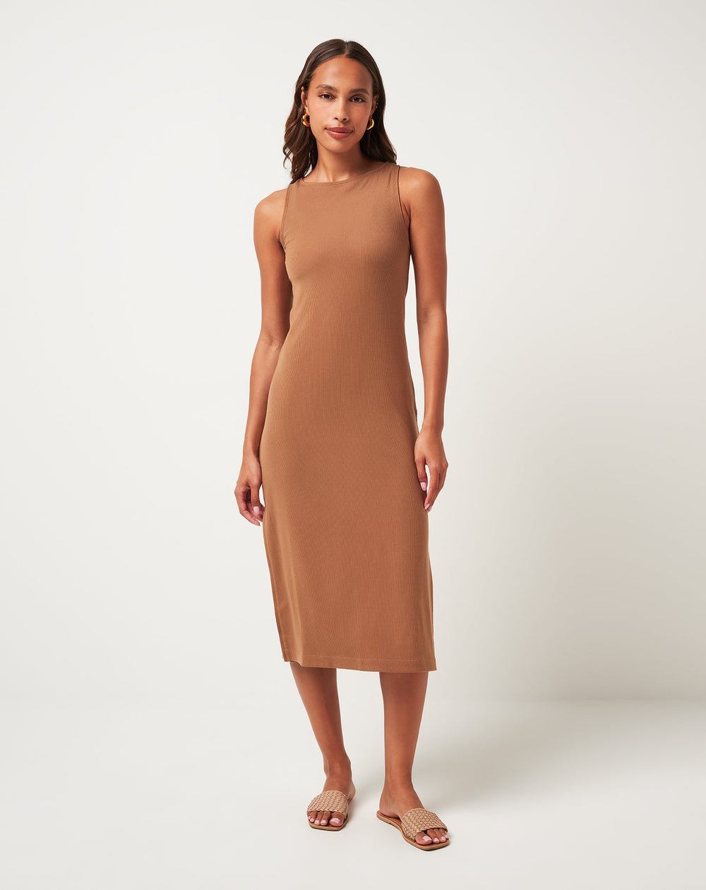 Cloud Rib Hadley Wood Dress