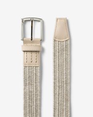 Popsicle Stretch Woven Leather Belt