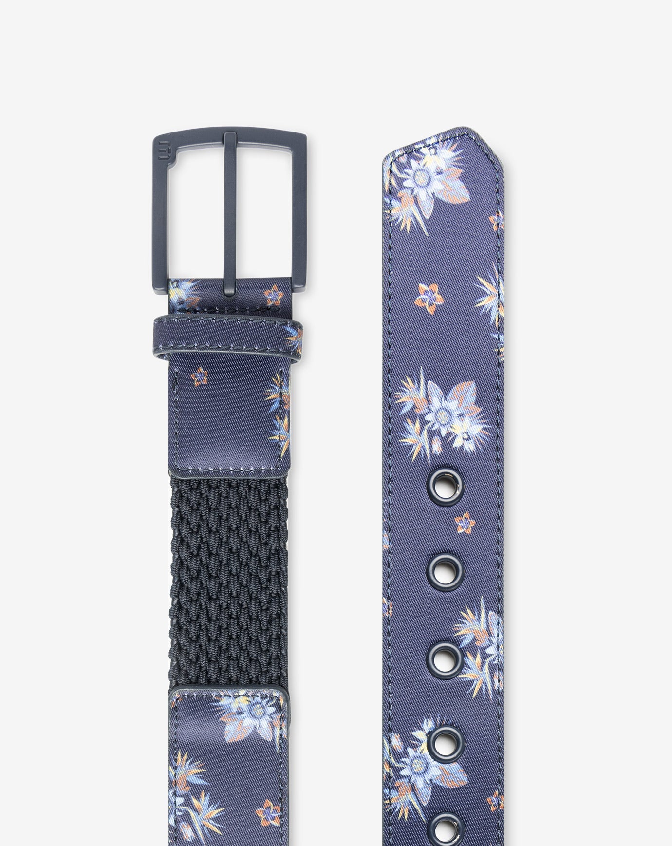 Ocean Flare Canvas Stretch Belt