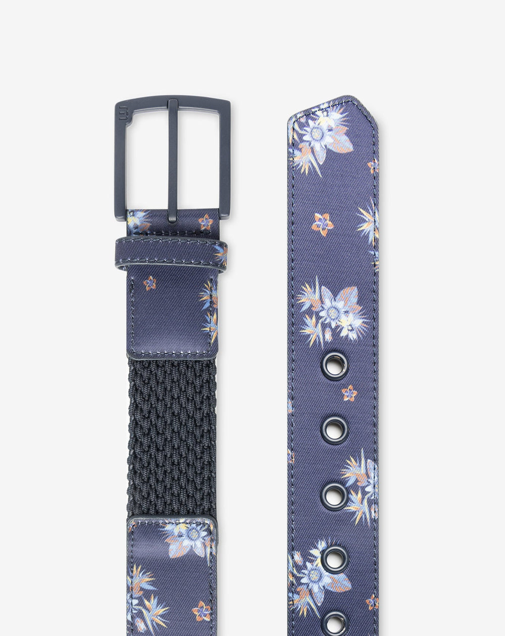 Ocean Flare Canvas Stretch Belt
