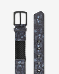 Palmwood Canvas Stretch Belt