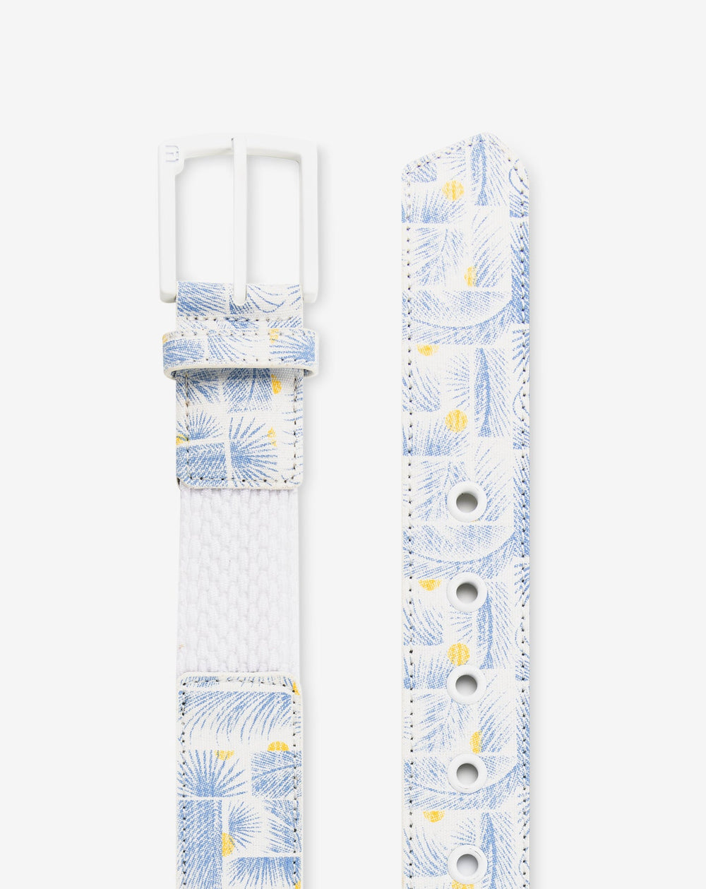 Coconut Mojito Canvas Stretch Belt