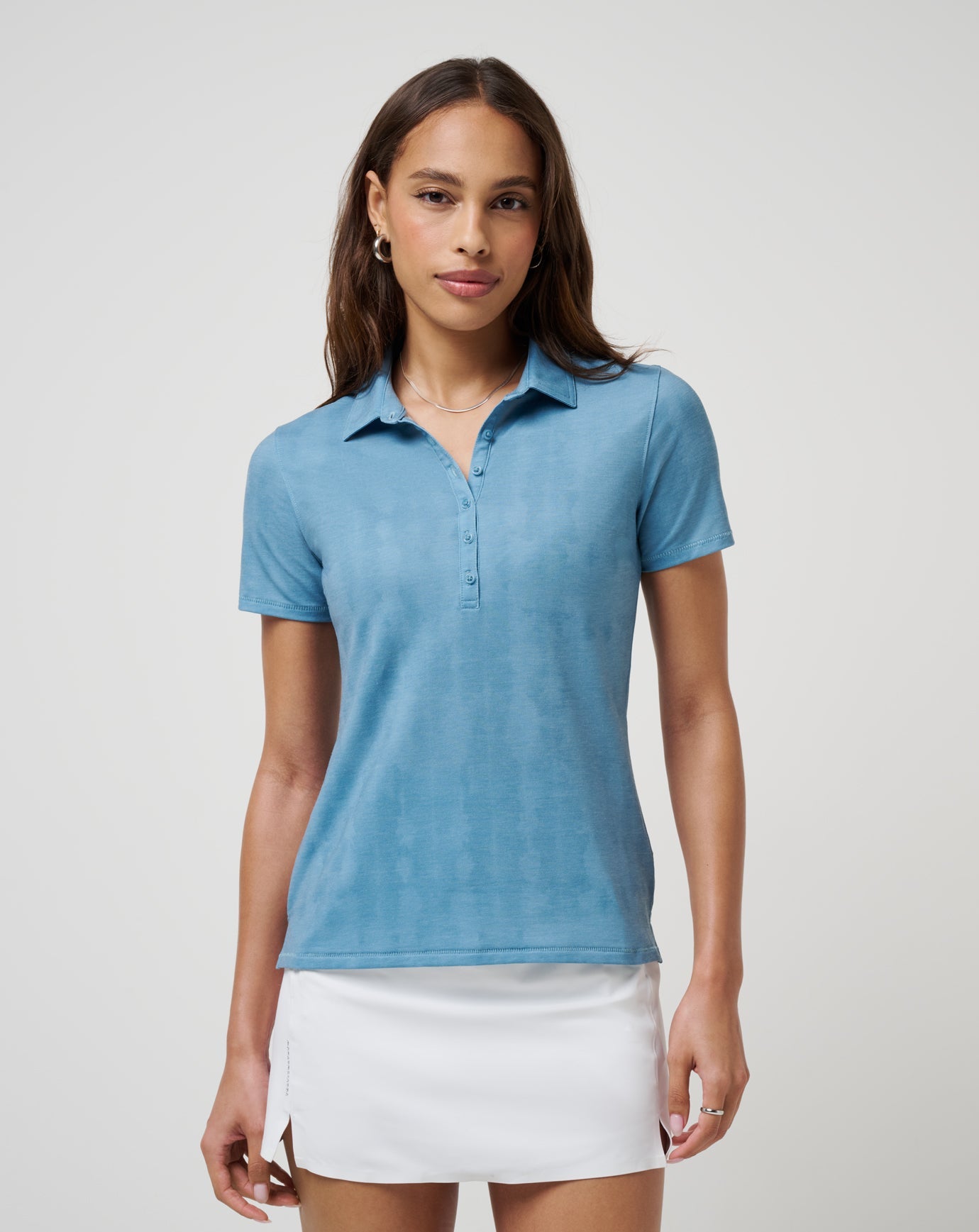 Featherweight Active Printed Polo