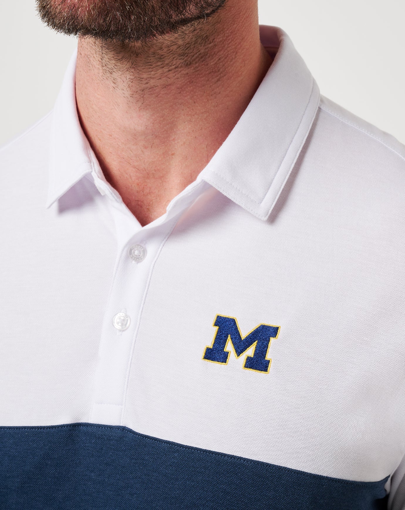 Michigan Drop Back Polo