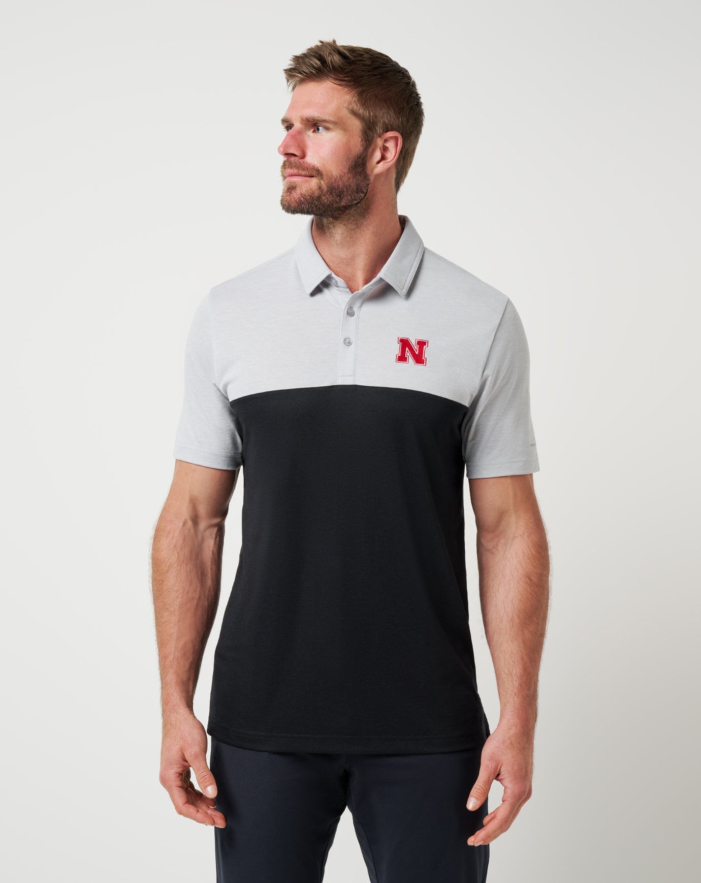 Nebraska Drop Back Polo