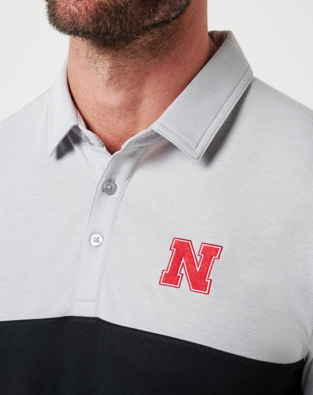 Nebraska Drop Back Polo