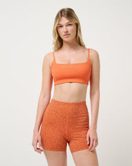 Ablaze Ribbed Bra Top